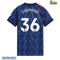 Arsenal Martin Zubimendi #36 Bortedrakt Dame 2025-26 Kortermet